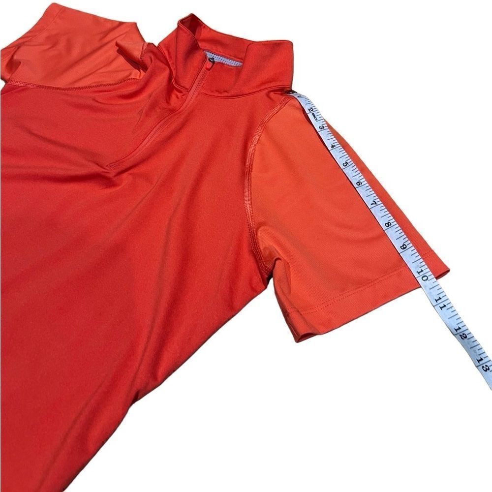 Nike golf dri-fit polo shirt orange size small - Picture 10 of 11